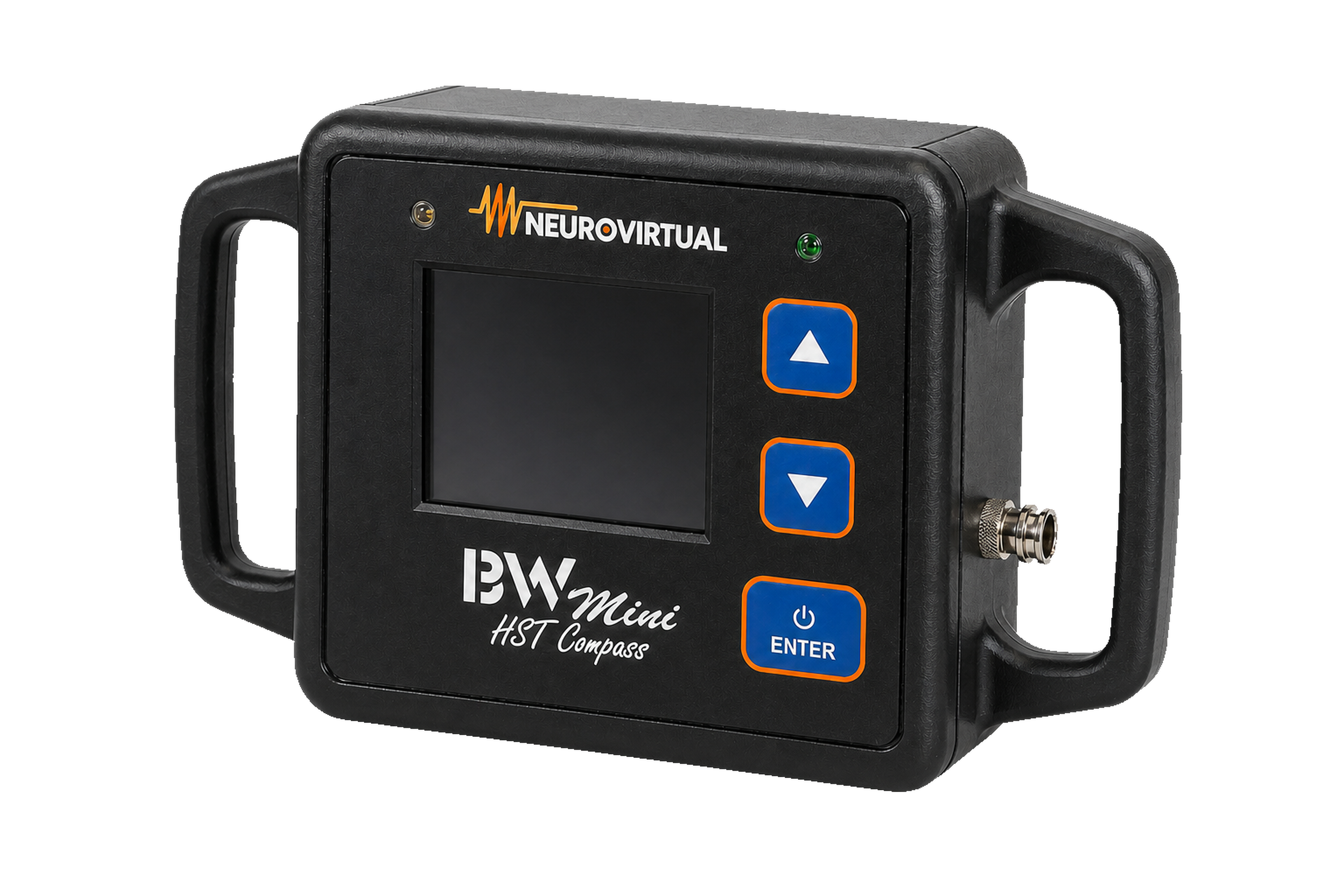 HST Compass home sleep testing device, angled view