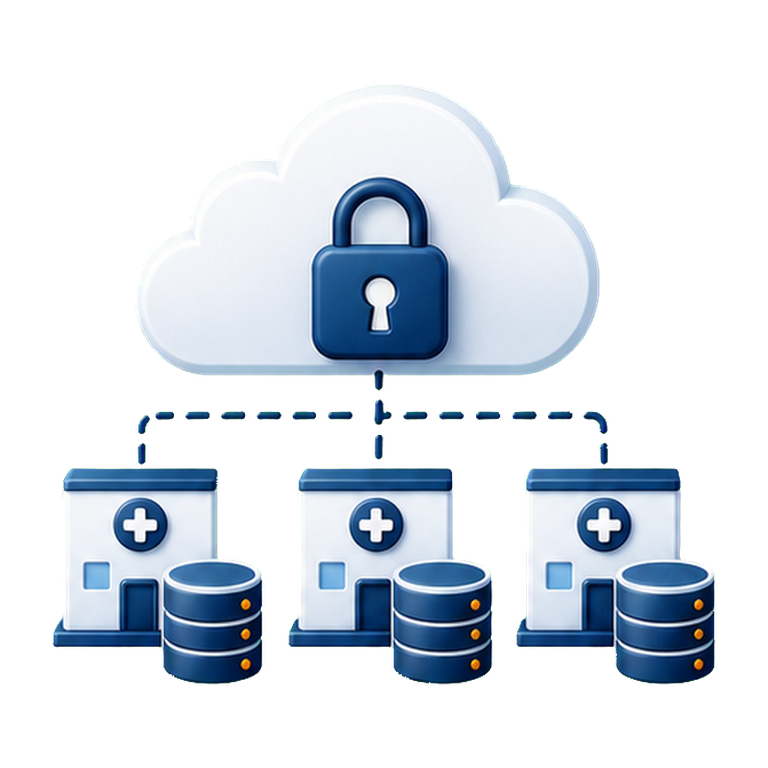 Generated per-clinic portal isolation icon