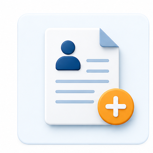 Generated referral intake icon